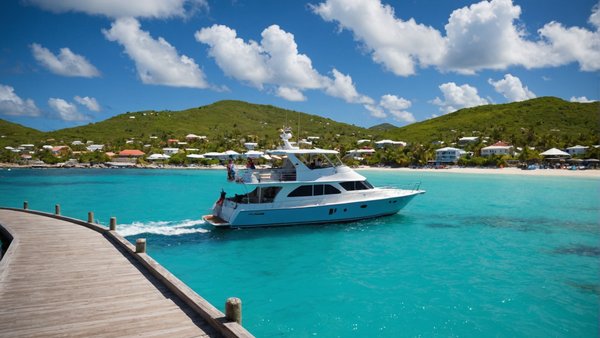 Luxury private boat transfer - st martin to st barth